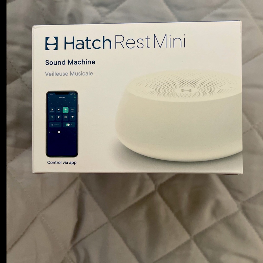 Hatch rest mini white sound machine